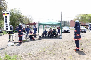 釧路北部消防事務組合総合演習が行われました